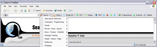 Screenshot of Search Toolbar 1.0